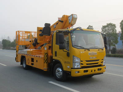 五十铃KV系，M系单排高空作业车（24-32米直臂）